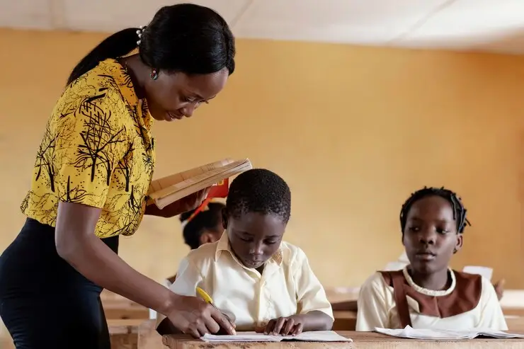 Teacher & Pupils